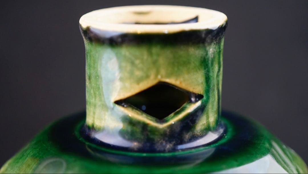 総織部高台皿 5客揃 幸兵衛窯 加藤卓男