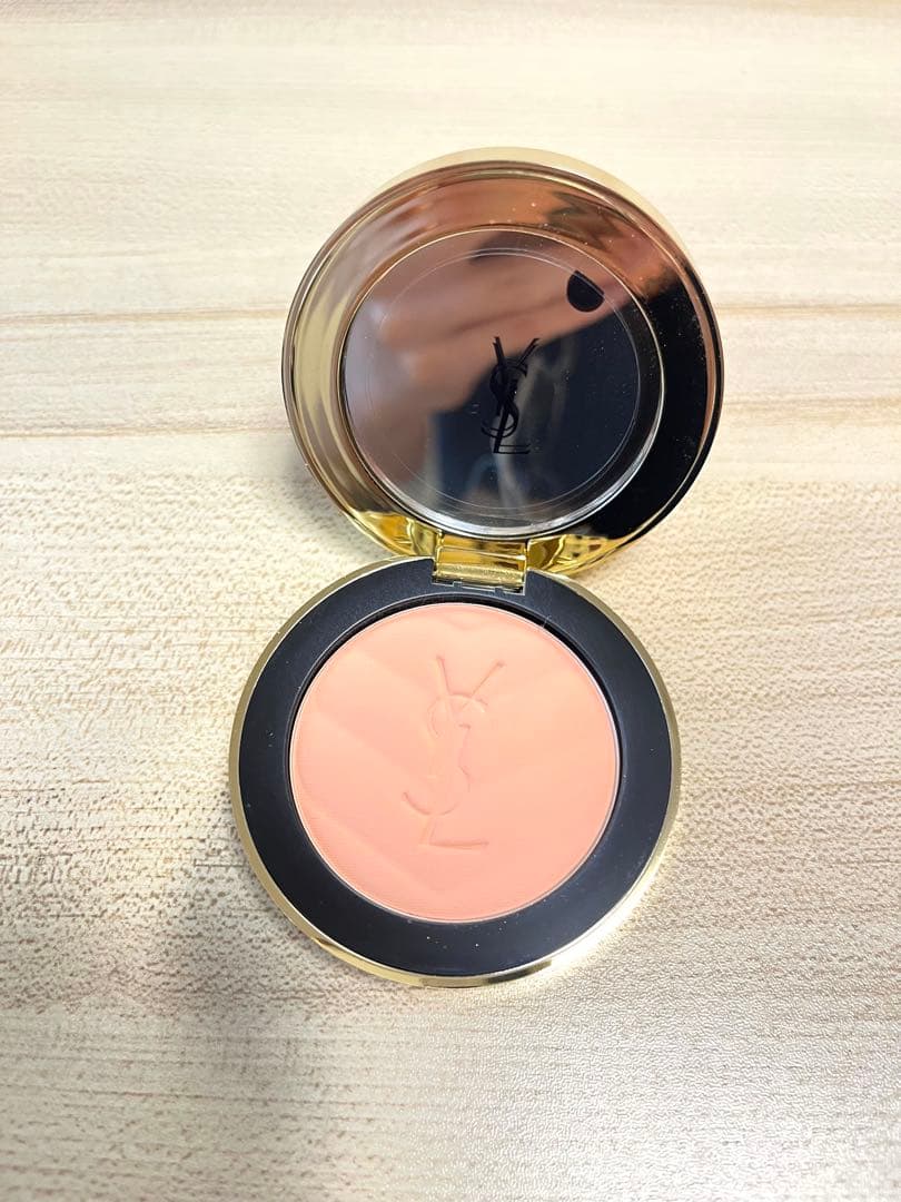 YSL メイクミーブラッシュパウダー6g #24 スアブサンストーン/サンプル付