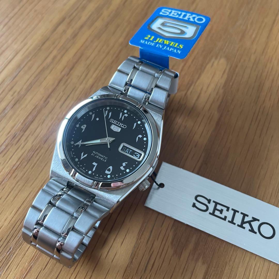 SEIKO5 セイコー5 アラビック文字盤