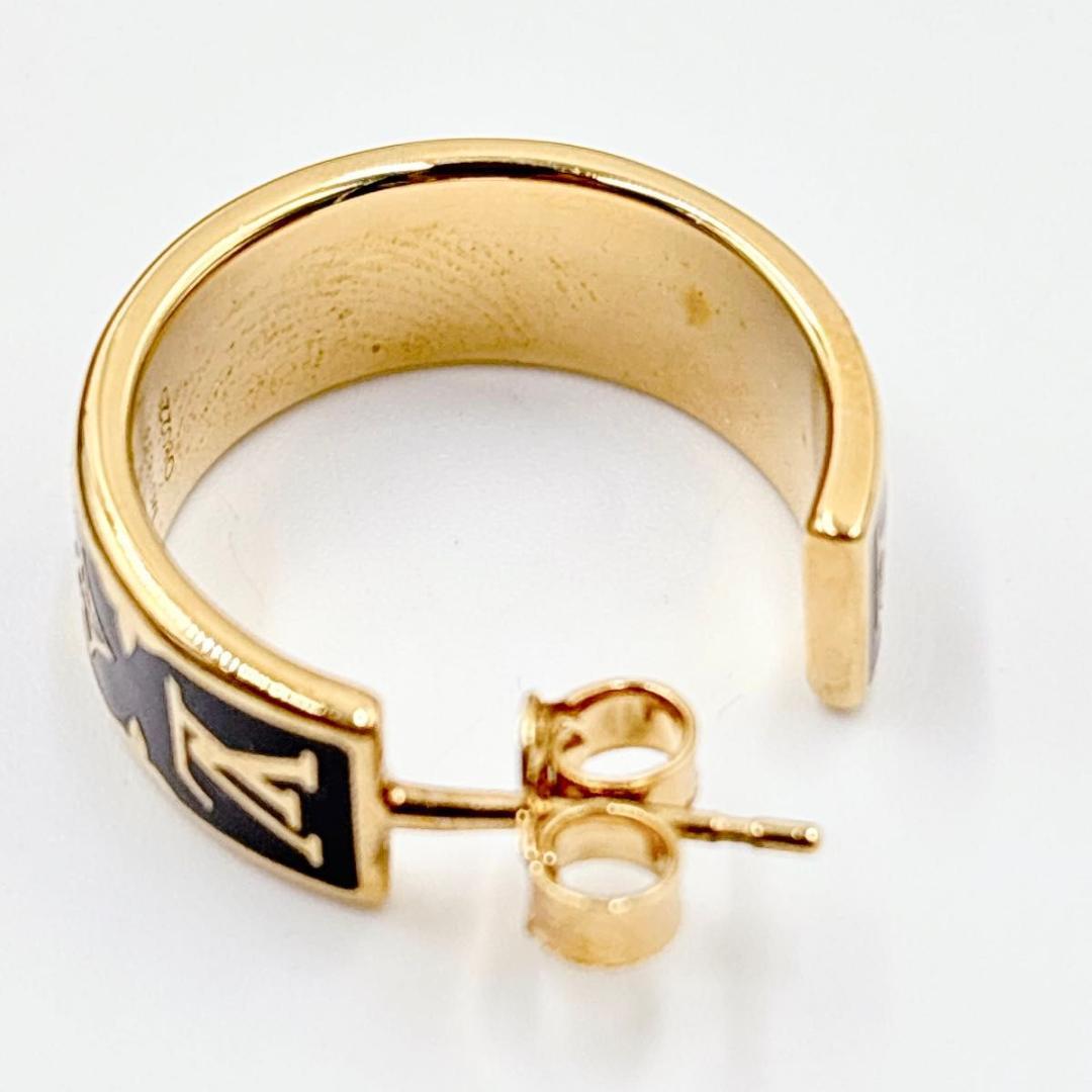 ルイヴィトン M01833 OB0225 ピアス ナノ グラム エナメル｜ルイ