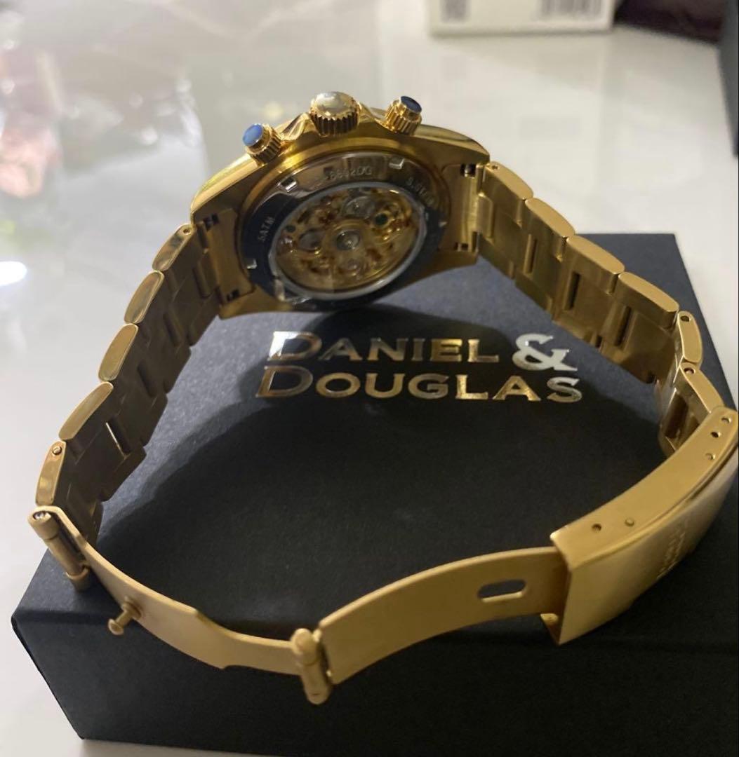 DANIEL&DOUGLAS ダニエル&ダグラス ダイヤゴールド×銀×レインボー