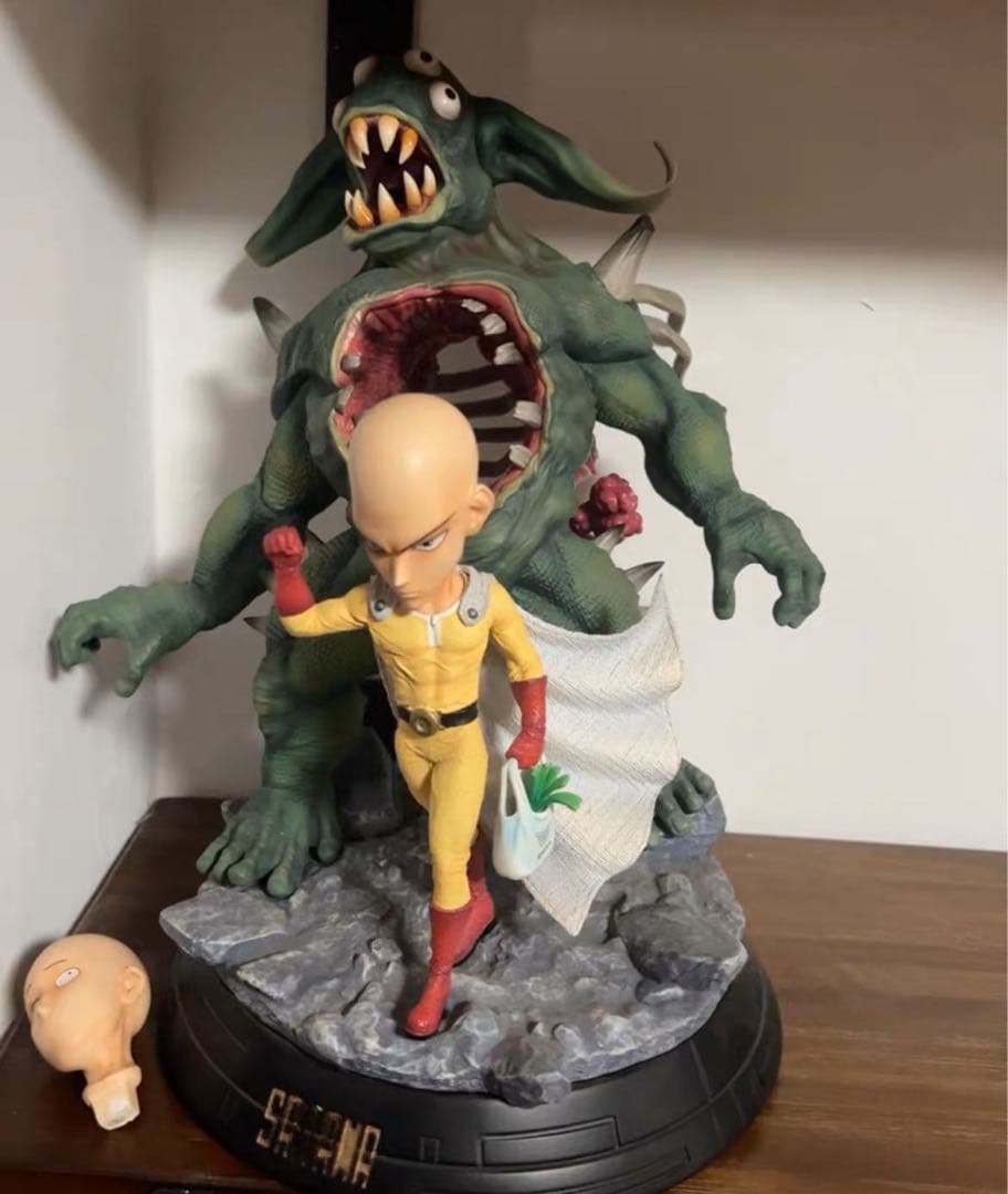 ワンパンマン ハゲマント ガレージキット ガレキ スタチュー ⑧