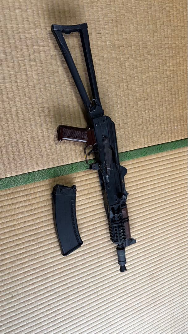 KSC AK74U ガスブロ KSC AKS74U ガスガン ガスブローバック 18歳以上用