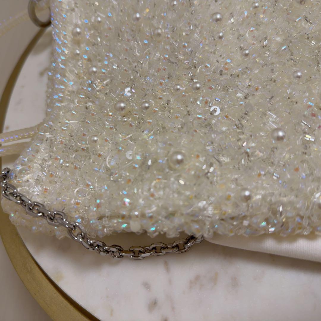 【限定】ANTEPRIMA ペルラグリッター/オーロラトランスペアレント 未使用