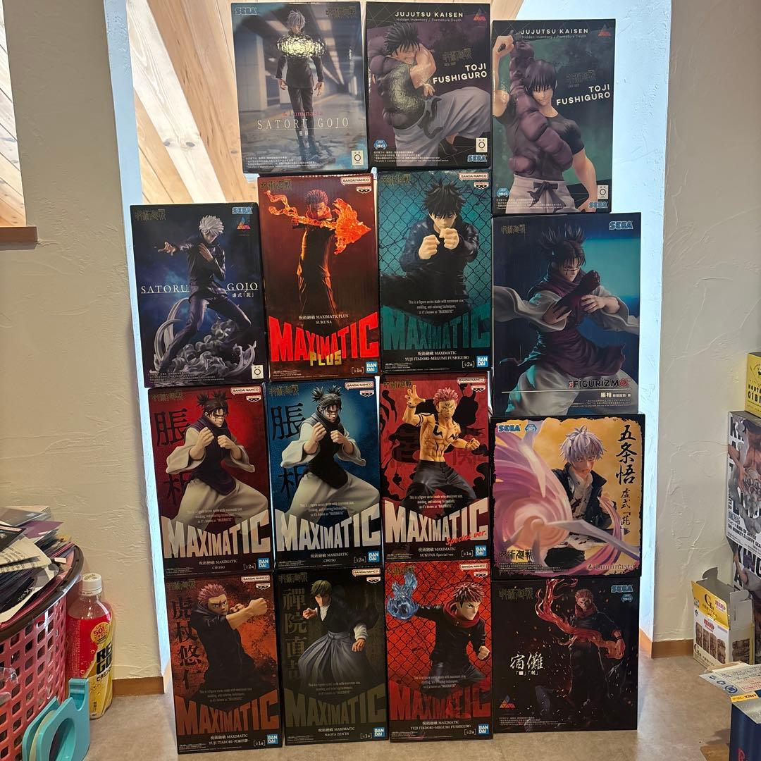 呪術廻戦 プライズフィギュアセット - メルカリ