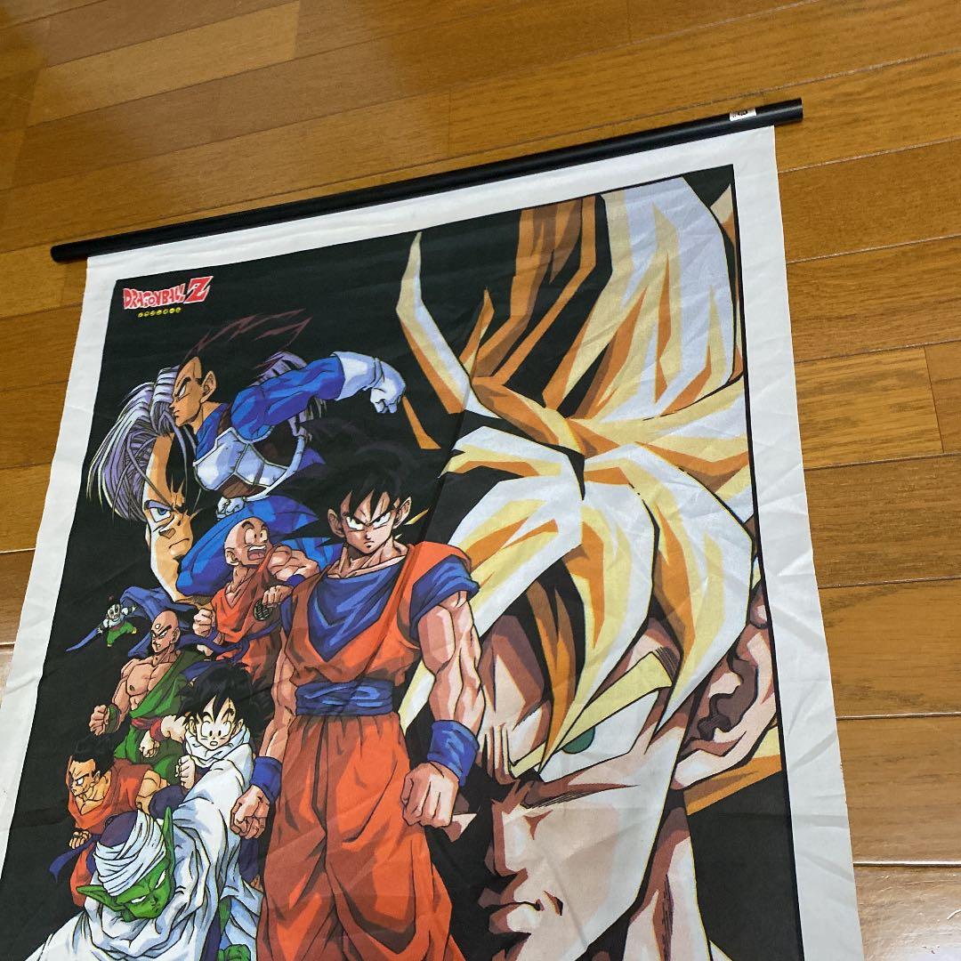 ドラゴンボールZ かけ軸 壁掛け レトロ 当時物 希少 廃盤 送料込み 即