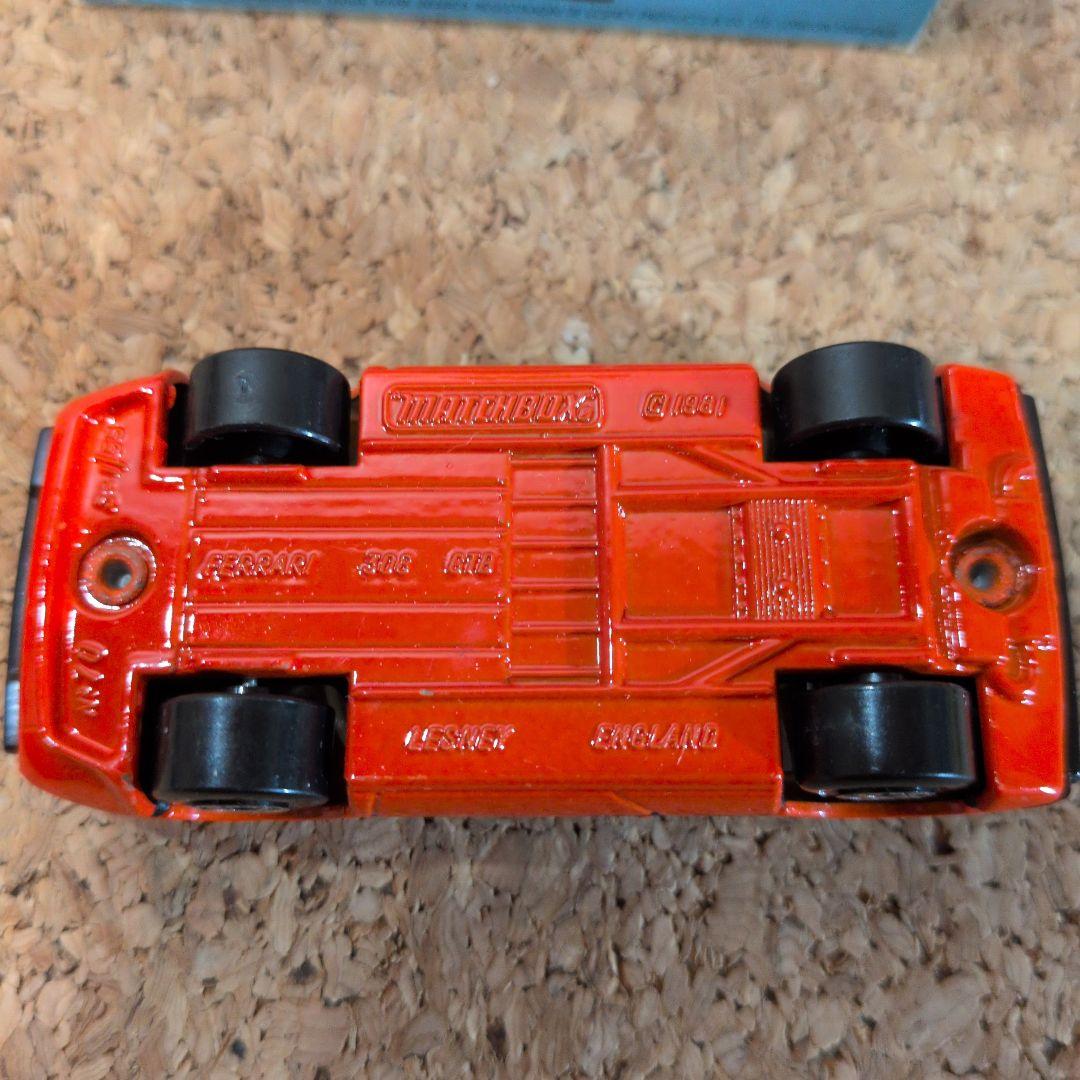 matchbox ferrari 308GTB イングランド製