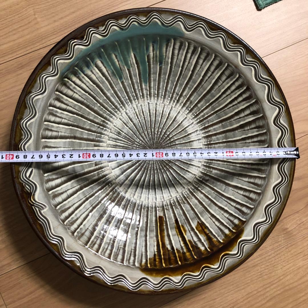 小鹿田焼　大皿　陶器