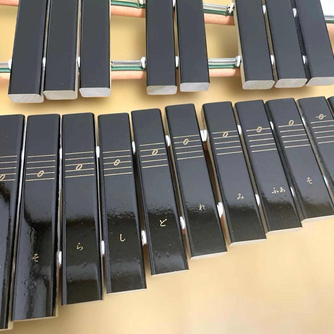 YAMAHA 卓上木琴 No.185 楽器 ヤマハ 木琴 30音 マレット付 - メルカリ