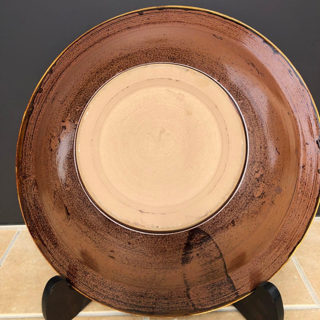 小石原焼 特大皿 陶器 骨董品