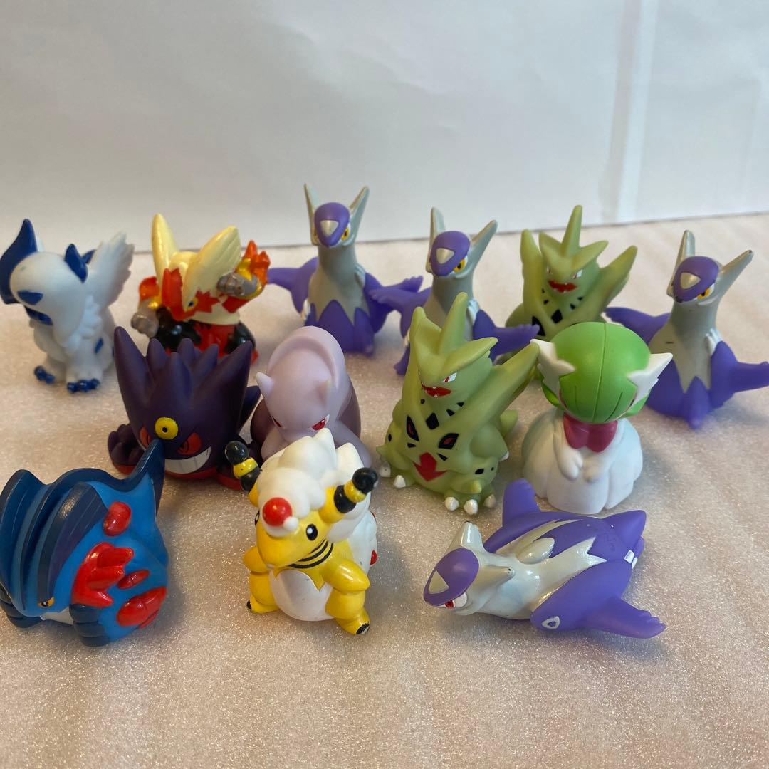 早い者勝ち！【激レア】ポケモンキッズ ポケモン 指人形 クリア 34体