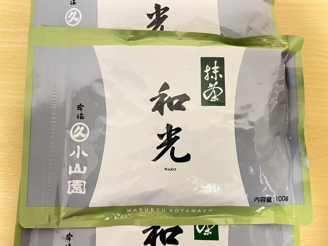 和光抹茶 100g 丸久小山園X3袋 UJI MATCHA宇治抹茶 丸久小山園 和光