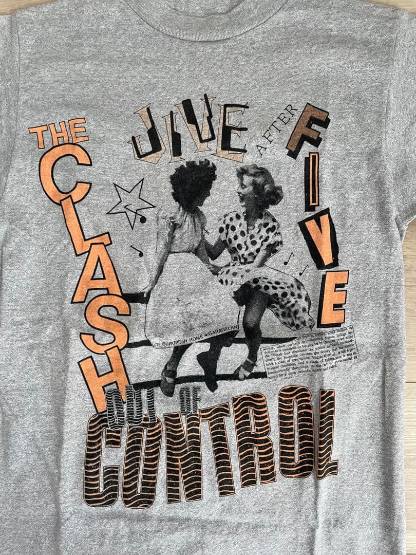 the CLASH 1984 Out Of Control】ツアー Tシャツ