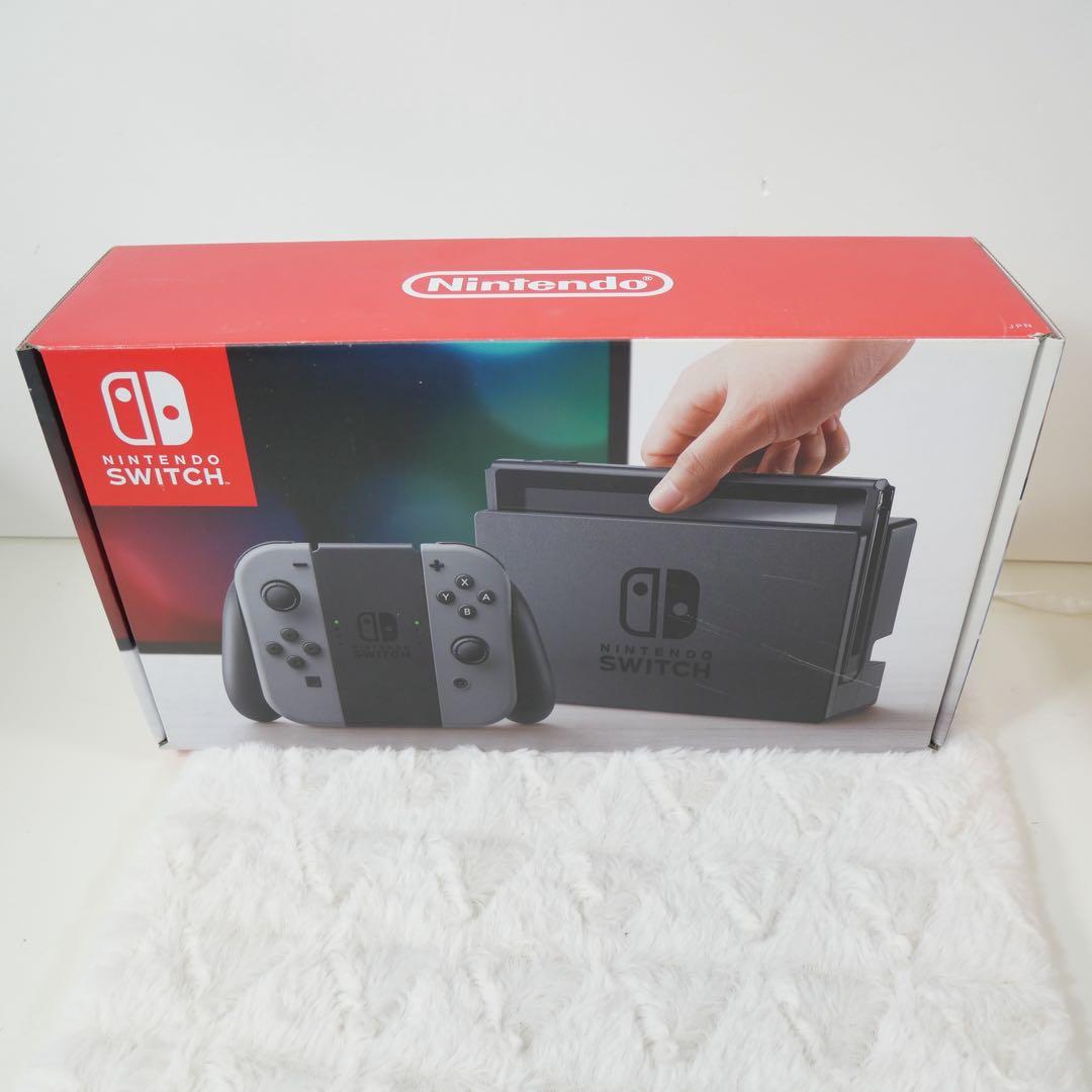 Nintendo Switch Joy-Con LRグレーコントローラー付き