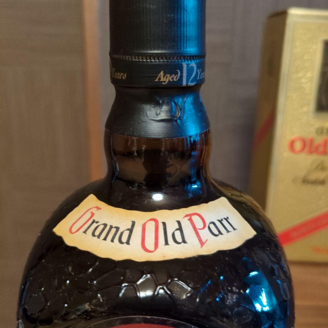 Old Parr 12年 スコッチウイスキー 750ml 古酒3本 未開封 オールドパー