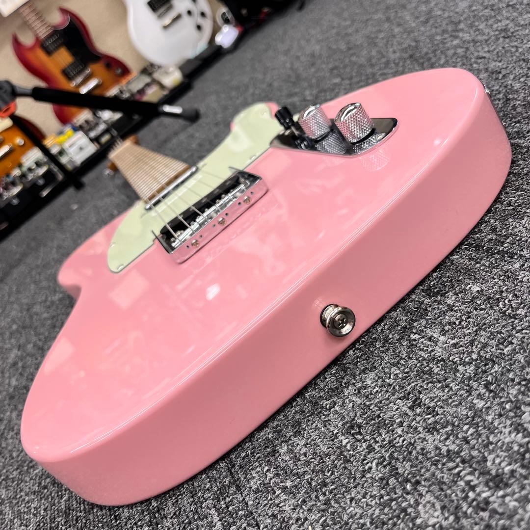 【10877】bacchus バッカス テレキャスタータイプ ピンク