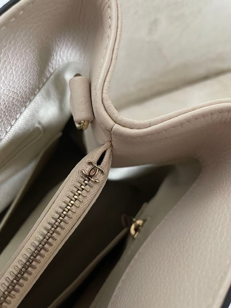 シャネル CHANEL ネオエグゼクティブトートバッグ　バイカラー