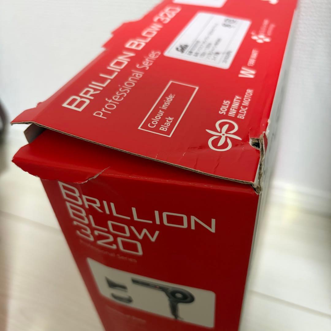 ソリス ブリオンブロー320 ネオ ヘアドライヤー ブラック SD320NB