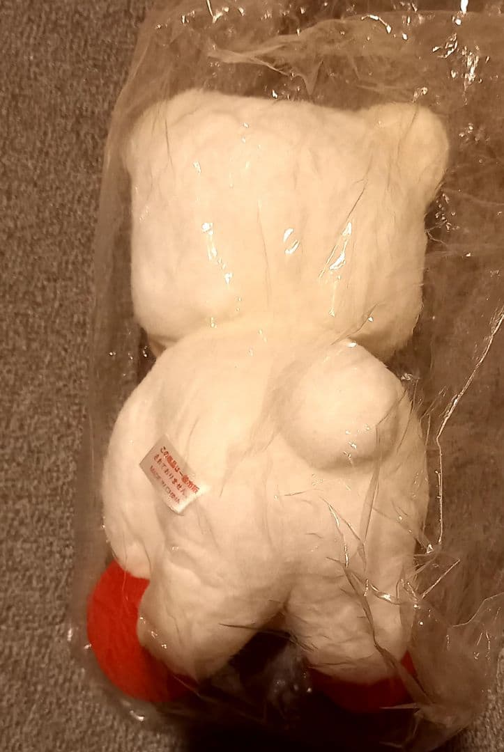 美品　非売品　文明堂　カンカンベア　ぬいぐるみ　レトロ　当時物