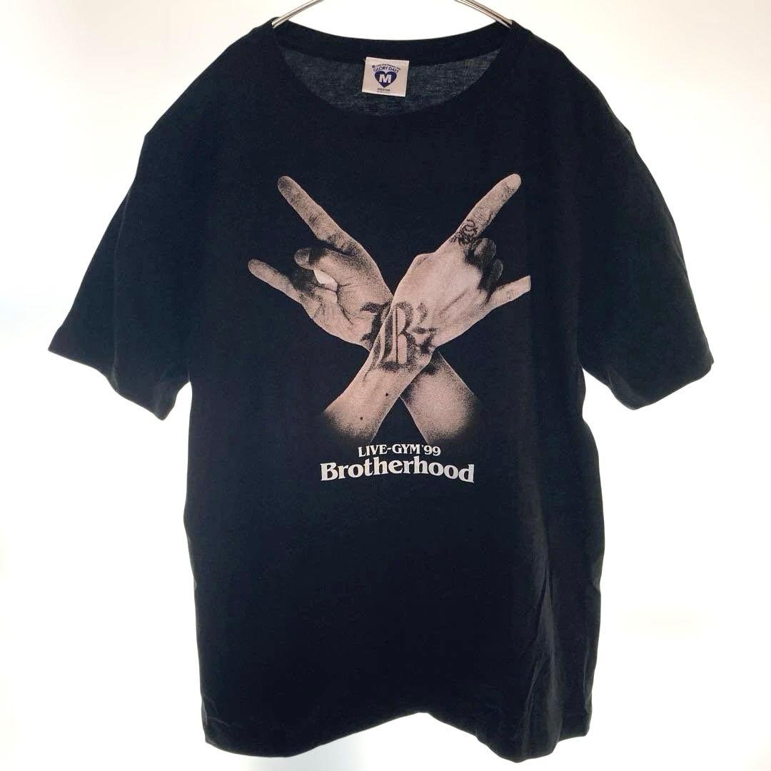 B'z Tシャツ LIVE-GYM '99 Brotherhood Mサイズ 黒 - メルカリ