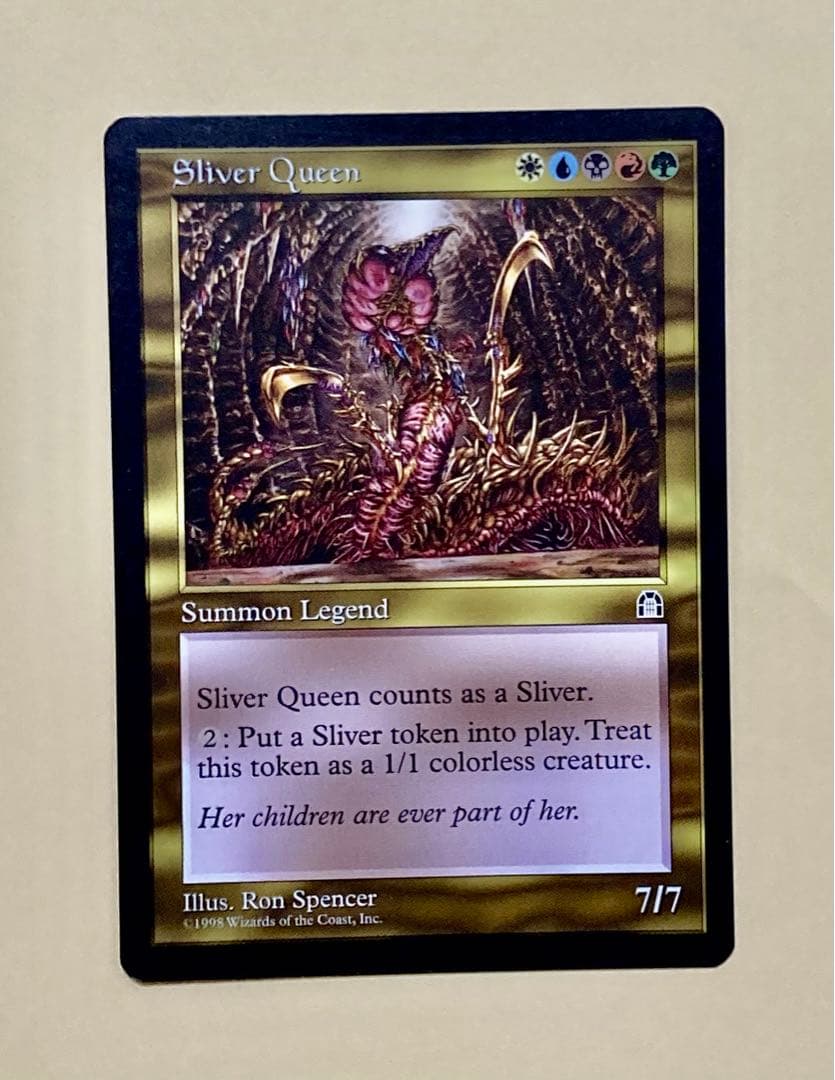 スリヴァーの女王日英1枚ずつセット