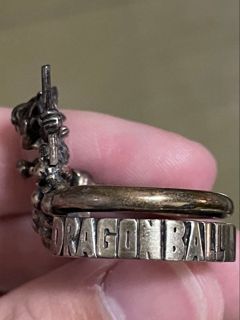 5*3様 ドラゴンボール 孫悟空 筋斗雲 指輪 silver シトリン vint