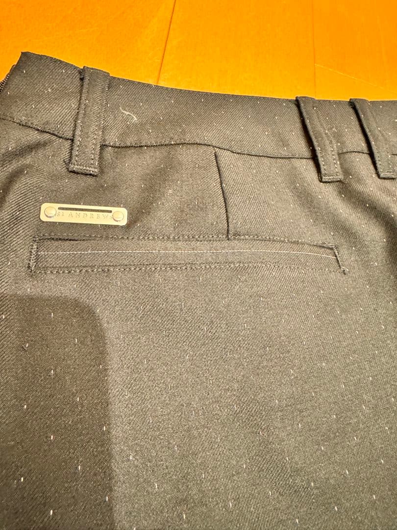 さくら　セントアンドリュース　ドットストレッチスカート　M ブラック