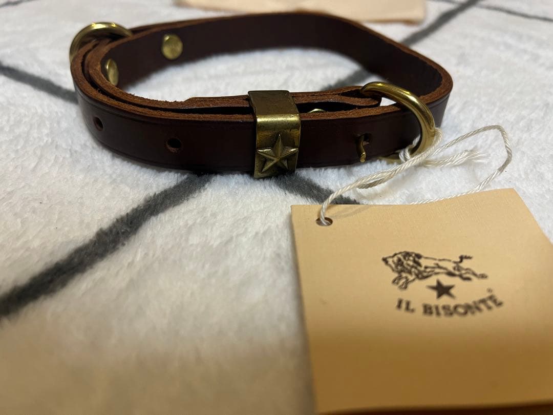 イルビゾンテ ドッグリード 首輪 セット チョーク リード - メルカリ