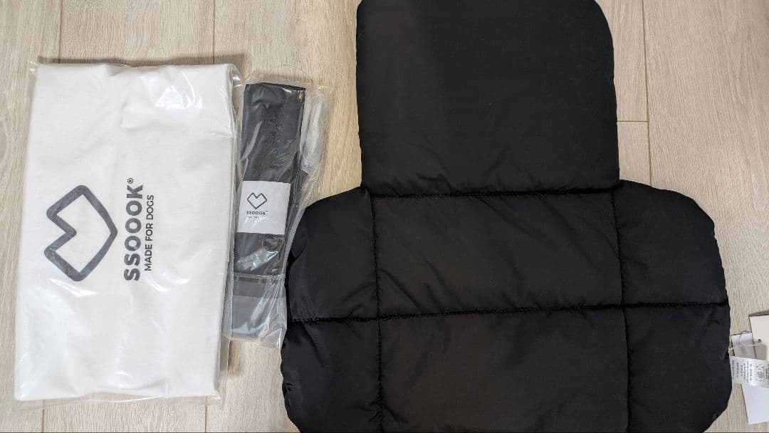 ssoook フロントバッグ 黒 Mサイズ