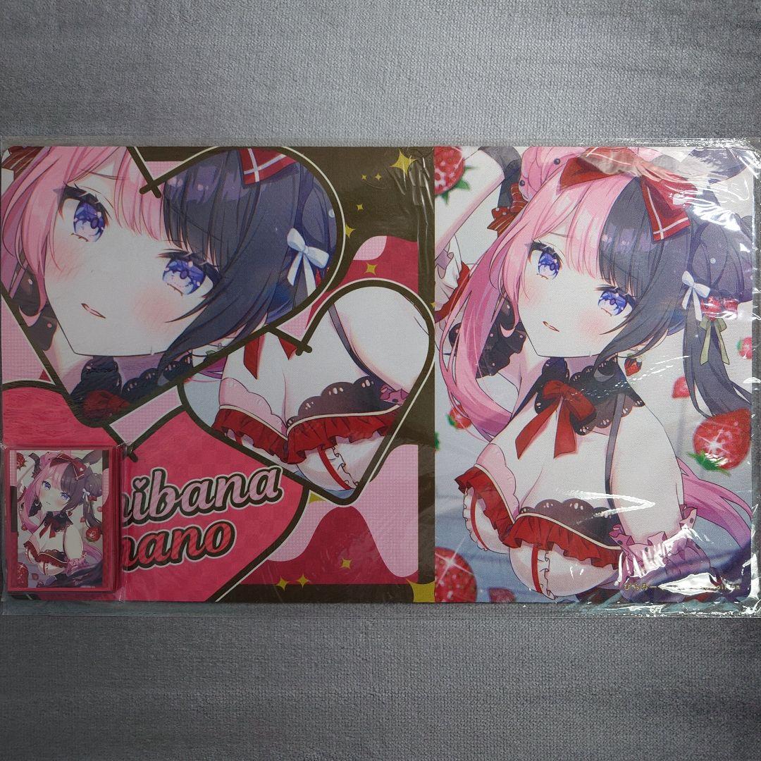 α1 ぶいすぽっ！ 胸元&苺&ドレス 橘ひなの スリーブ&プレイマット α1 ぶいすぽっ！ 胸元&苺&ドレス 橘ひなの スリーブ&プレイマット α1