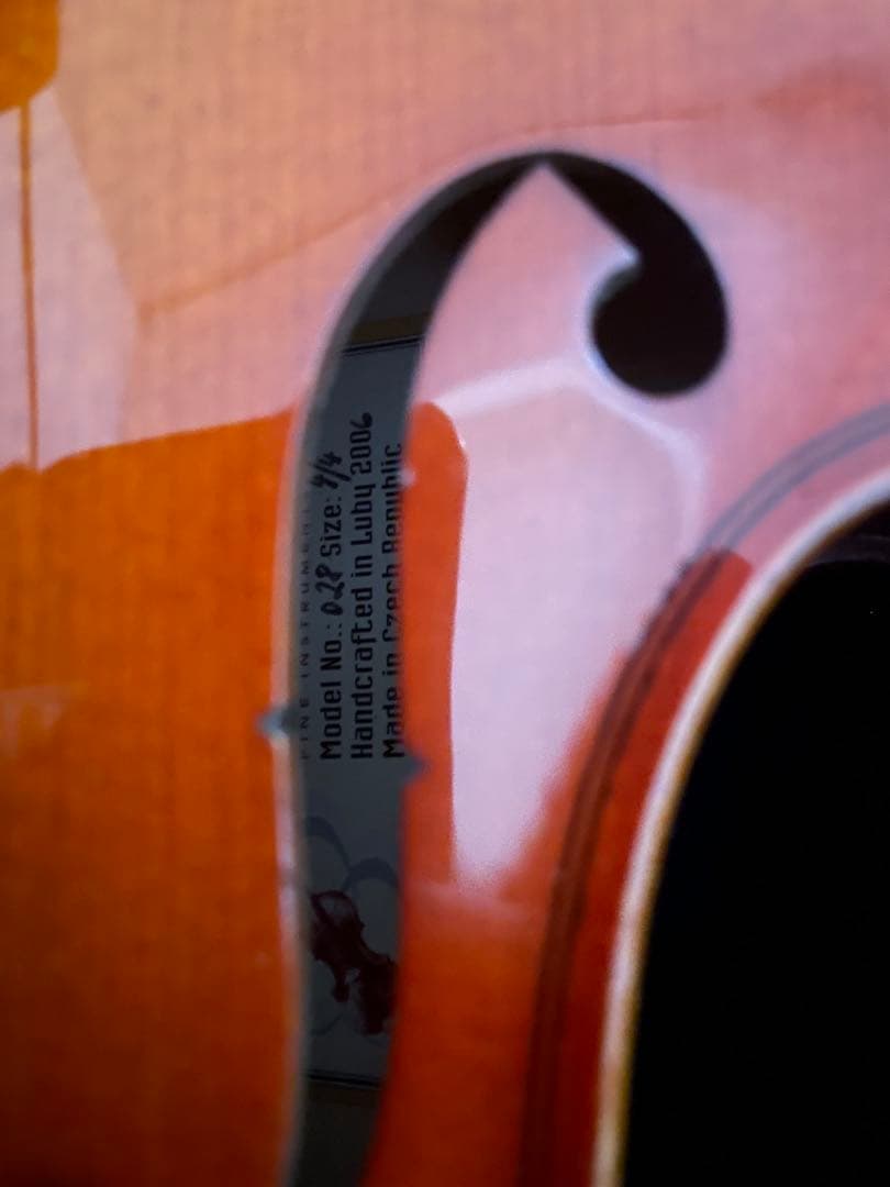 GEWA バイオリン 本体と弓セット