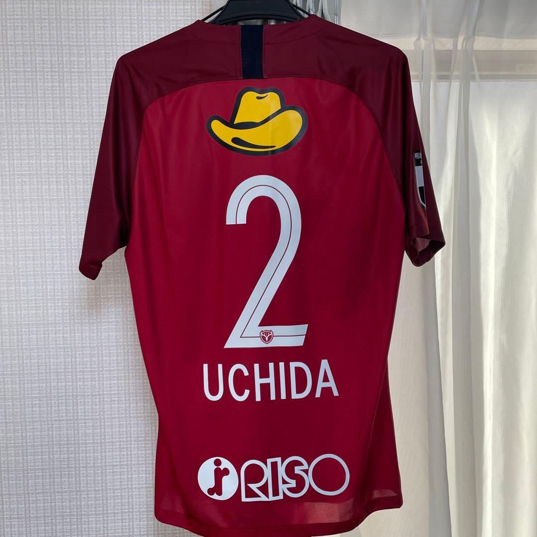 内田篤人選手メモリアルユニフォーム Lサイズ 鹿島アントラーズ 鹿島