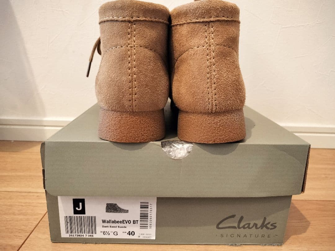 靴 Clarks WallabeeEVO Bt