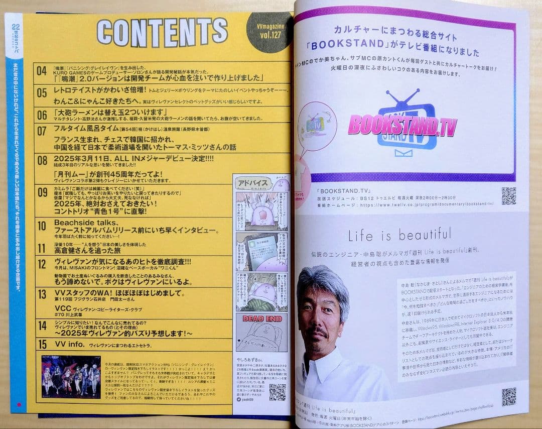 パニシング 鳴潮 ヴィレッジヴァンガード VVMAGAZINE 3冊 - メルカリ