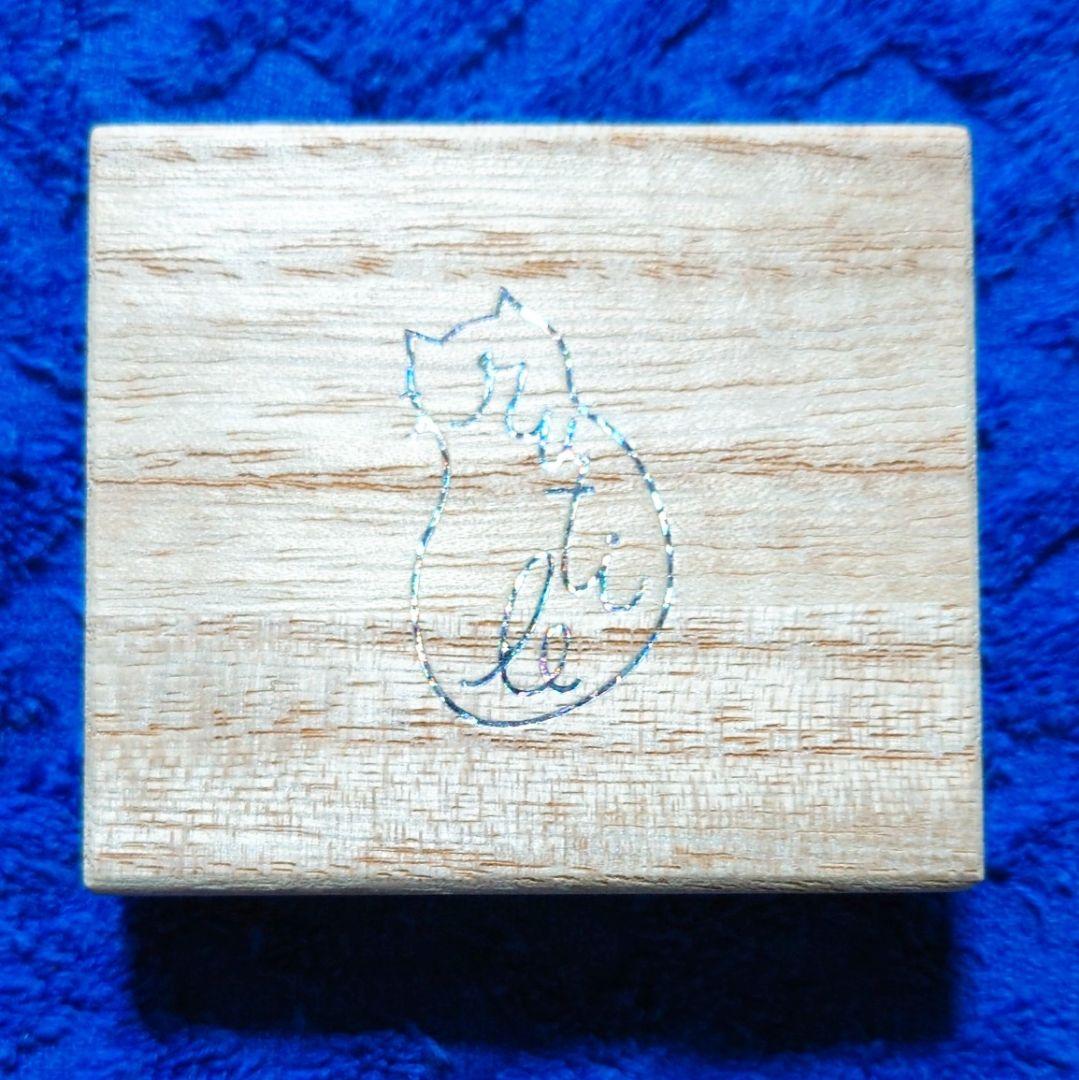 天ぷらちゃん 猫の顔デザインルチル ゴールドリング１８金