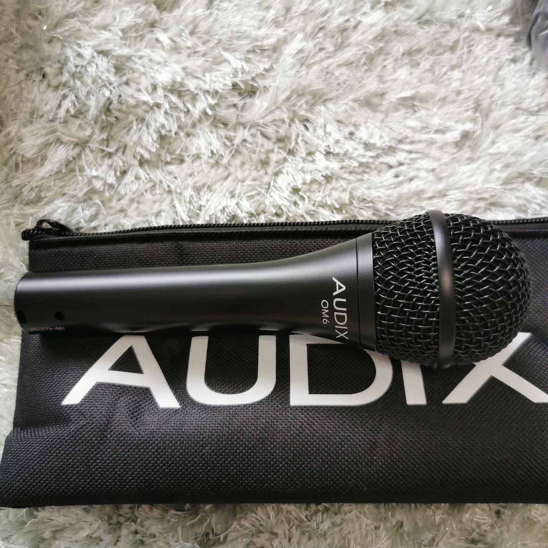 マッキー【新品 未使用品】AUDIX OM6 ダイナミックマイク