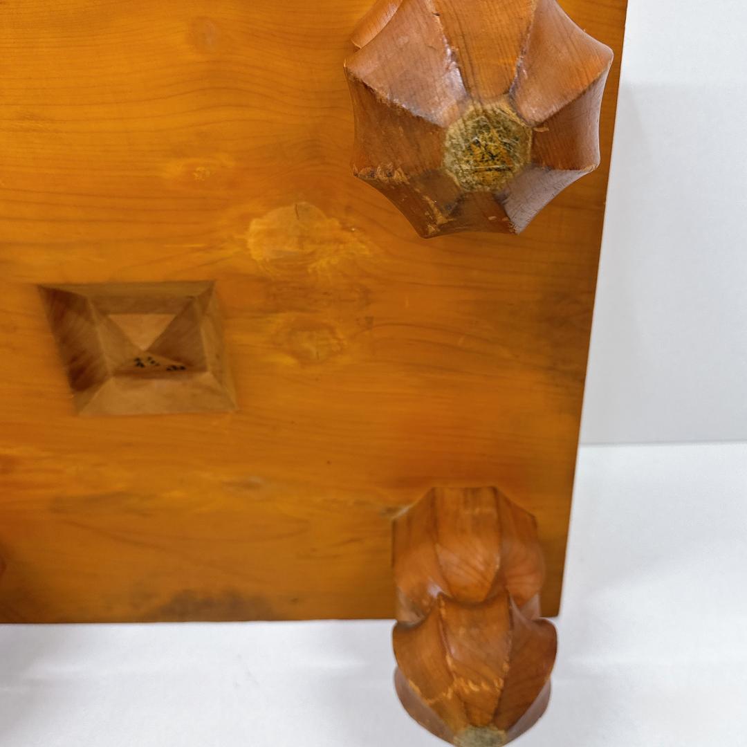 【美品】囲碁盤 脚つき　木製囲碁盤セット　白石・黒石付き