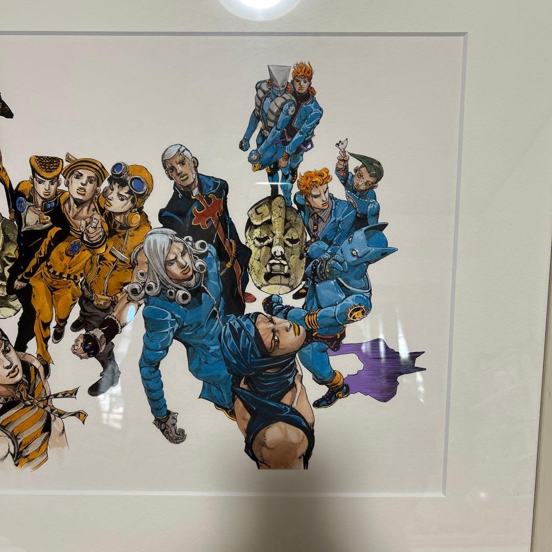 ジョジョの奇妙な冒険　複製原画　プレミアムカラーアート