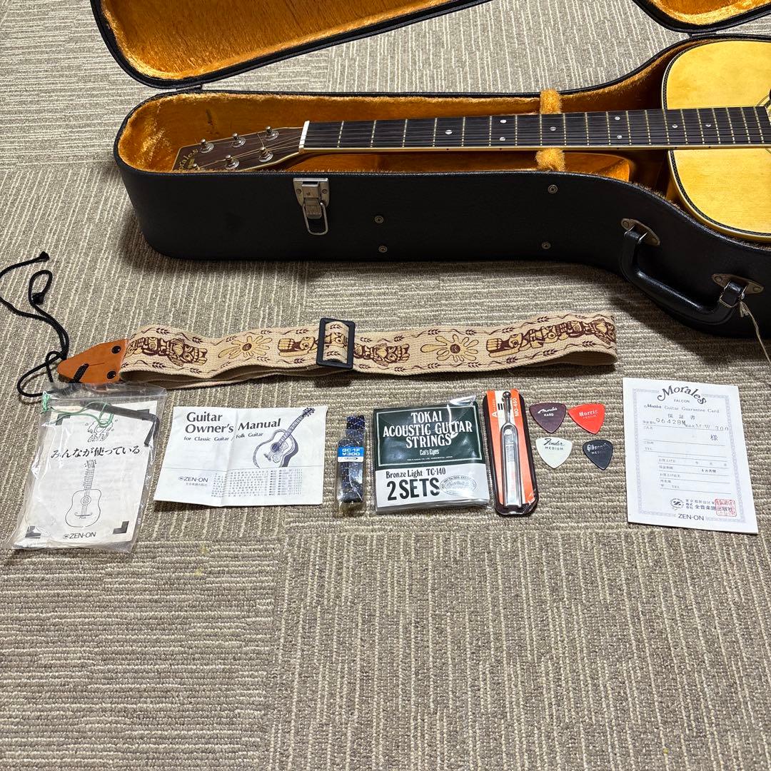 Morales FALCON MW300アコースティックギター ケース付き