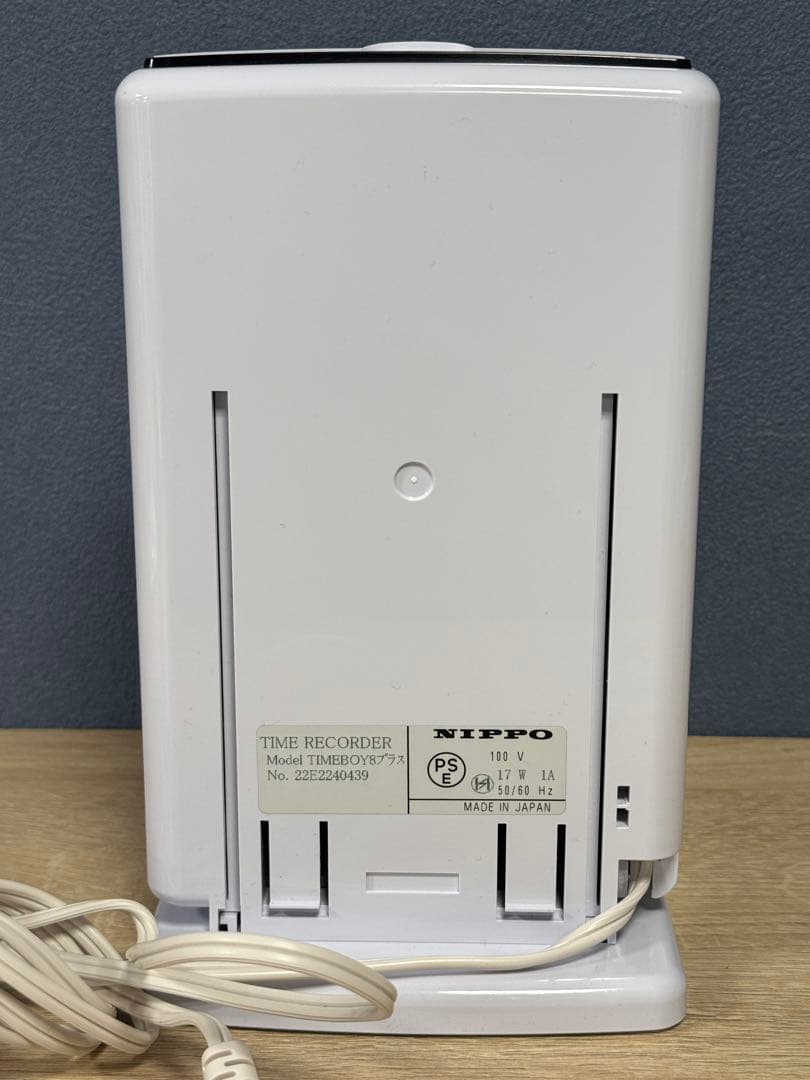 NIPPO ニッポー　タイムレコーダー　タイムボーイ8プラス　タイムカード付