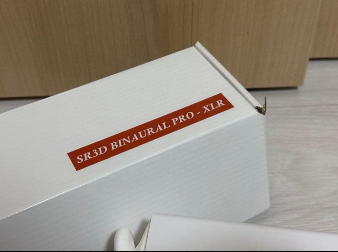 SR3D バイノーラルマイク ASMRマイク コンデンサーマイク XLR