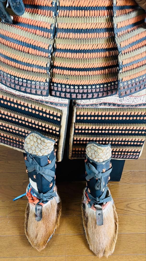 残り1点。着用可能　等身大　鎧　兜　甲冑　鎧立て付き