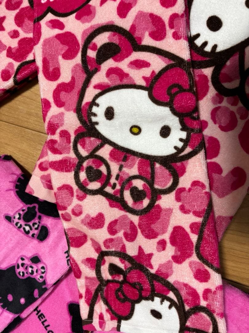 サンリオ ハローキティ ギャルブランケット バスタオルフェイスタオルセット