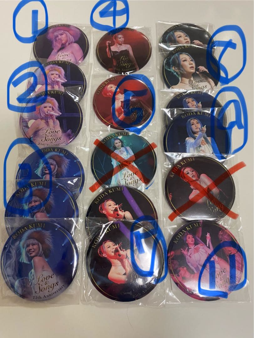 倖田來未 25種類 コンプリートセット ディナーショー 限定 - メルカリ