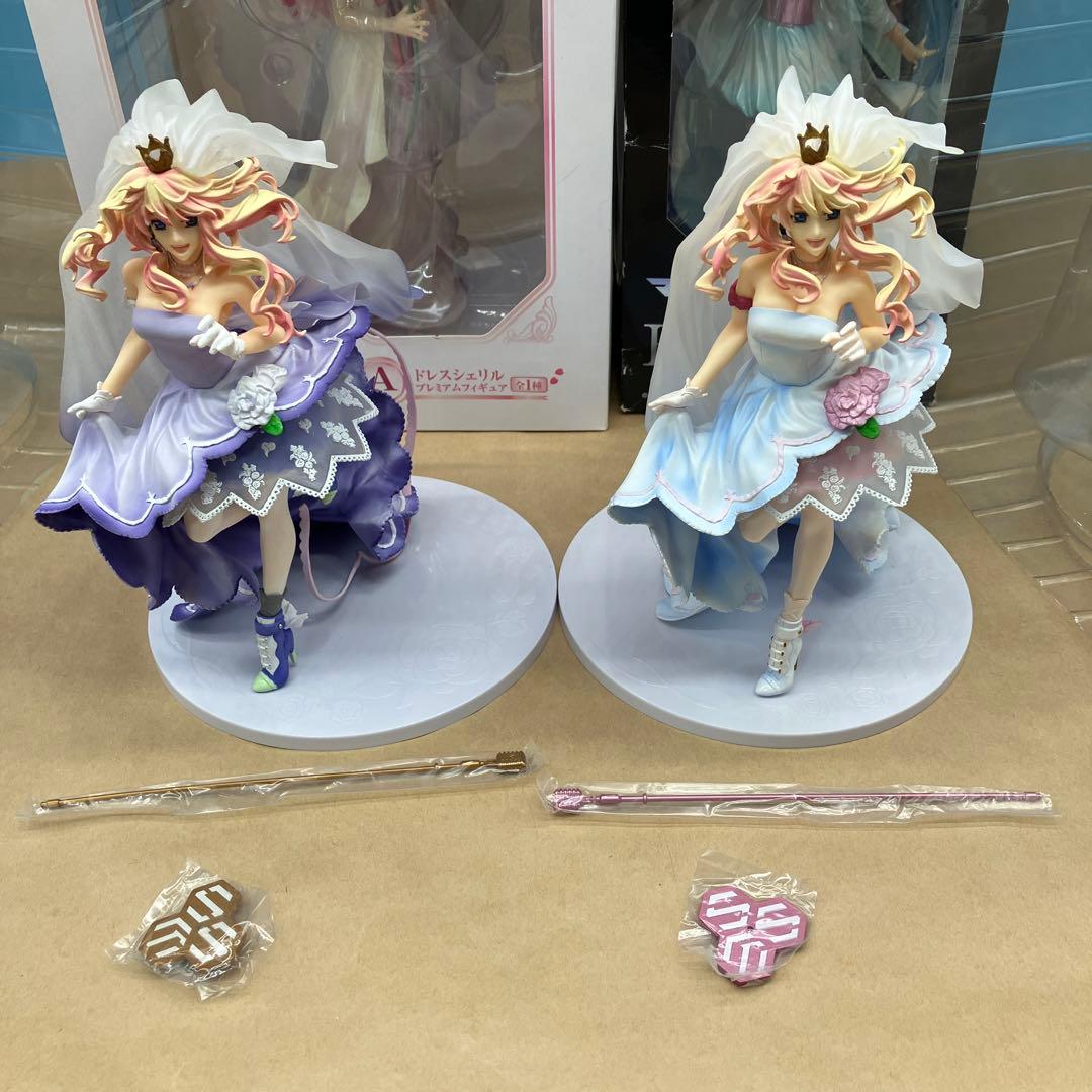 マクロス プレミアムフィギュア シェリル・ノーム　白うさぎ　ラストワン賞　4箱