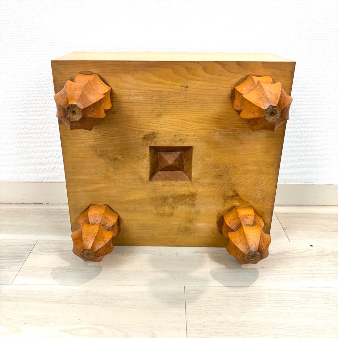 【美品】新榧　天地柾　碁盤蛤碁石号　碁笥セット 高級品　桐箱　碁盤へそ