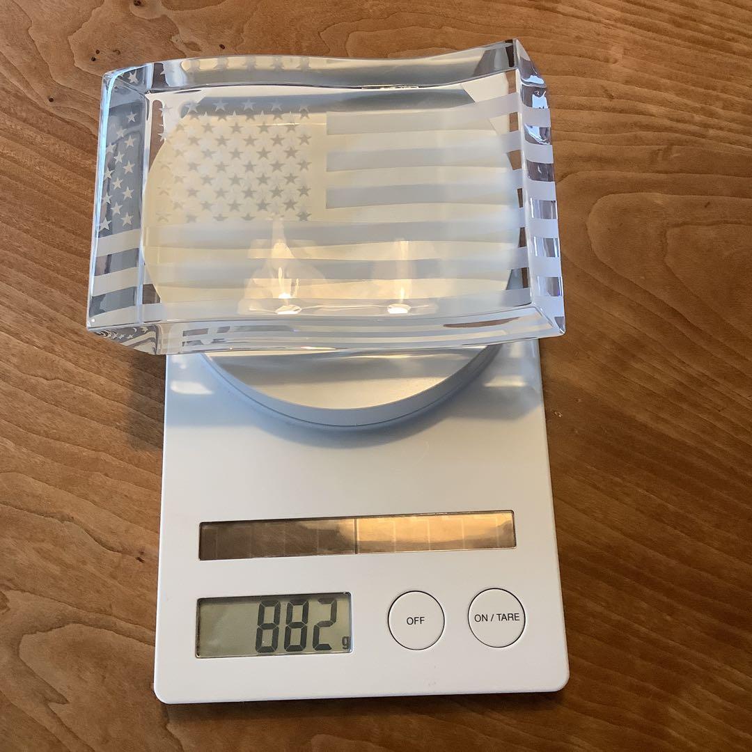 バカラ 星条旗の置物