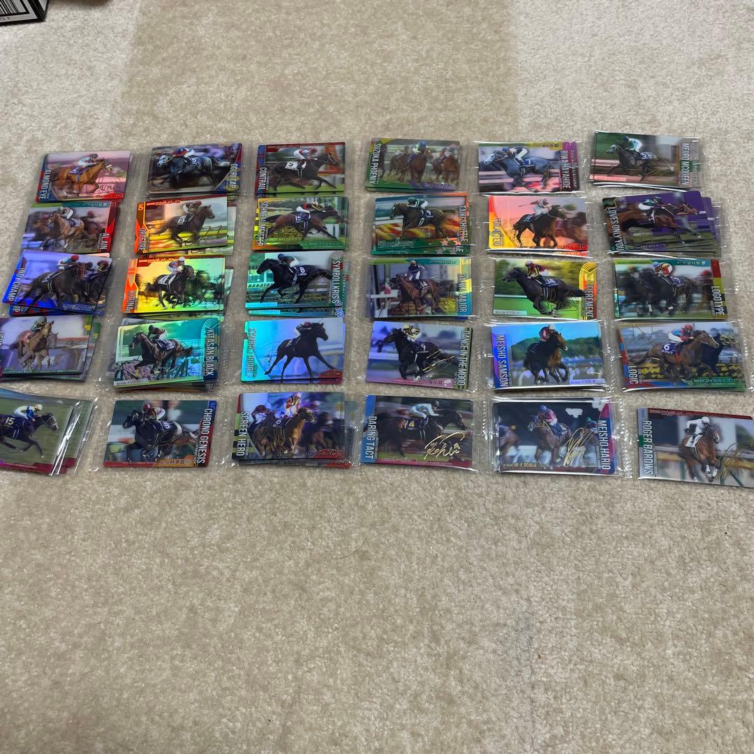 サラブレッドホースコレクションゴールドサインコンプリートセット サラブレッドホースコレクションゴールドサインコンプリートセット