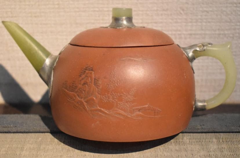 急須2点セット　時代物　合箱入り