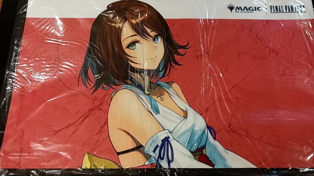 MTG FF ユウナ プレイマット 未開封 MTG×FF Ultra Pro新品未開封プレイマット(ユウナ) - メルカリ